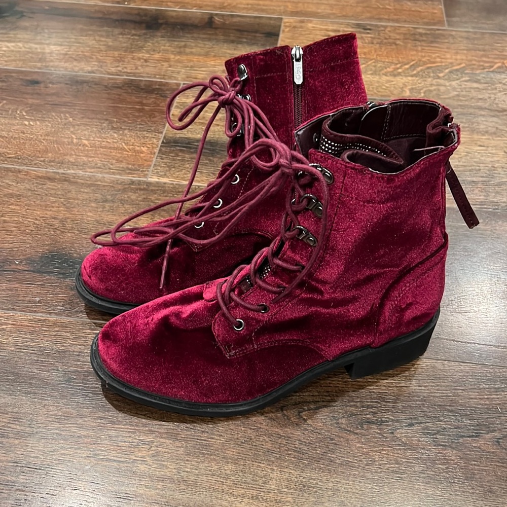 Circus by Sam Edelman - Wine Combat Booties